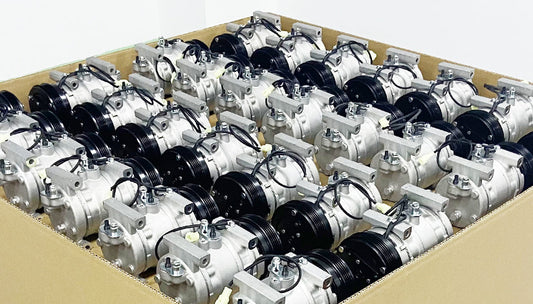 🔊 Behind the Cool Air: Quality Standards of Our A/C Compressors (7/8) – Factory Testing: Noise & Visual