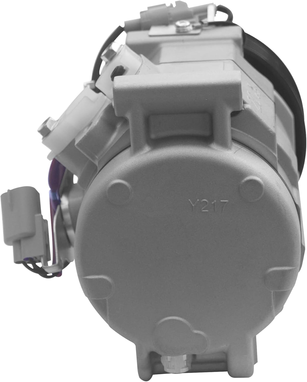 AC Compressor with A/C Clutch (8-Grooves） Compatible with Toyota Tundra 4.6L, 5.7L 2007-2021, with 10S20C Style Compressor, Replace# 883200C130, 883200C190