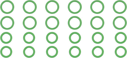 A/C System O-Ring and Gasket Seal Kit Fit for Lexus CT200h 17-11, ES300 03-99, ES300h 19-13, ES330 06-04, Replacement for 602584 MT2584 1321347 TEM801840 26816 801840 RS 2584