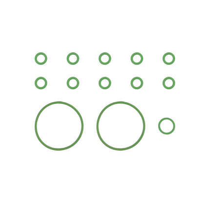 A/C System O-Ring and Gasket Seal Kit Fit for Acura CL 03-01, CSX 11-06, ILX 21-13, MDX 13-01, NSX 20-17, RDX 21,19-07, RL 12-05, Replacement for RS 2563 MT2563 26815