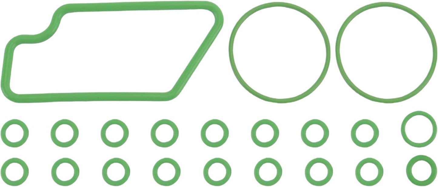 A/C System O-Ring and Gasket Seal Kit Fit for Lexus CT200h 17-11, ES300 03-99, ES300h 19-13, ES330 06-04, Replacement for 602584 MT2584 1321347 TEM801840 26816 801840 RS 2584