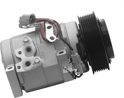 AC Compressor with A/C Clutch (8-Grooves） Compatible with Toyota Tundra 4.6L, 5.7L 2007-2021, with 10S20C Style Compressor, Replace# 883200C130, 883200C190
