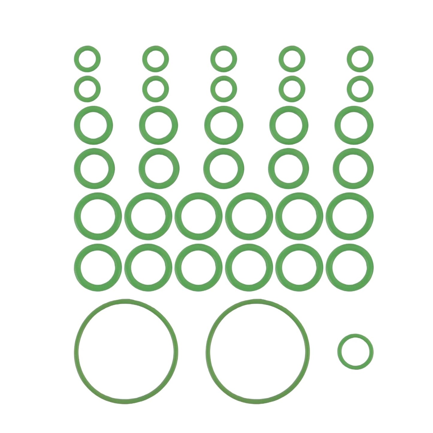 A/C System O-Ring and Gasket Seal Kit Fit for Acura CL 03-01, CSX 11-06, ILX 21-13, MDX 13-01, NSX 20-17, RDX 21,19-07, RL 12-05, Replacement for RS 2563 MT2563 26815