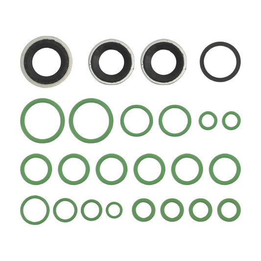 A/C System O-Ring and Gasket Seal Kit for RS 2551;MT2551 Seal Ring fit for Chevrolet Blazer 94-92, C1500 99-92, C1500 Suburban 99-92, C2500 00-92, C2500 Suburban 99-92