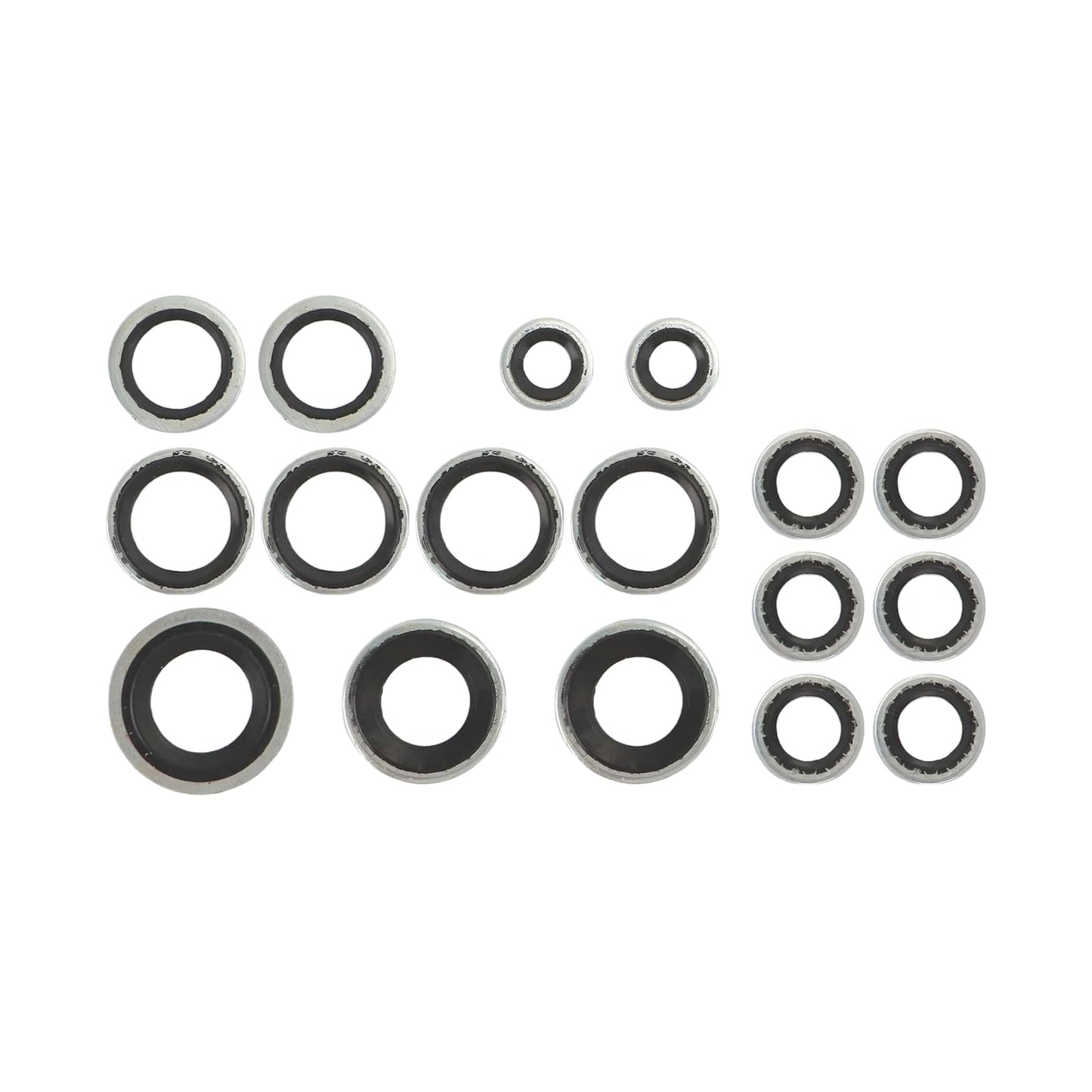 A/C System O-Ring and Gasket Seal Kit Fit for AM General Hummer 96,94, 00-99, for Buick Allure 10-05, Lesabre 05-00, Rainier 07-04, Rendezvous 07-02, Replacement for RS 2550 MT2550 26738