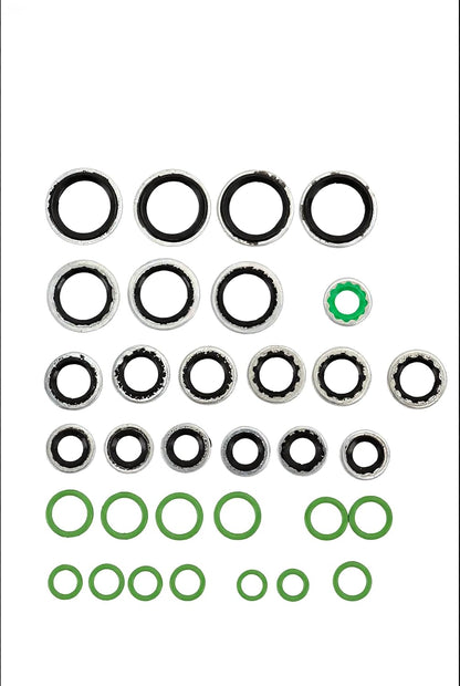 A/C System O-Ring and Gasket Seal Kit Fit for Buick Cascada 19-16, Enclave 19-08, Encore 20-13, Encore GX 20, Envision 19-16, Lacrosse 19-14, Replacement for RS 2741 MT2741 26824