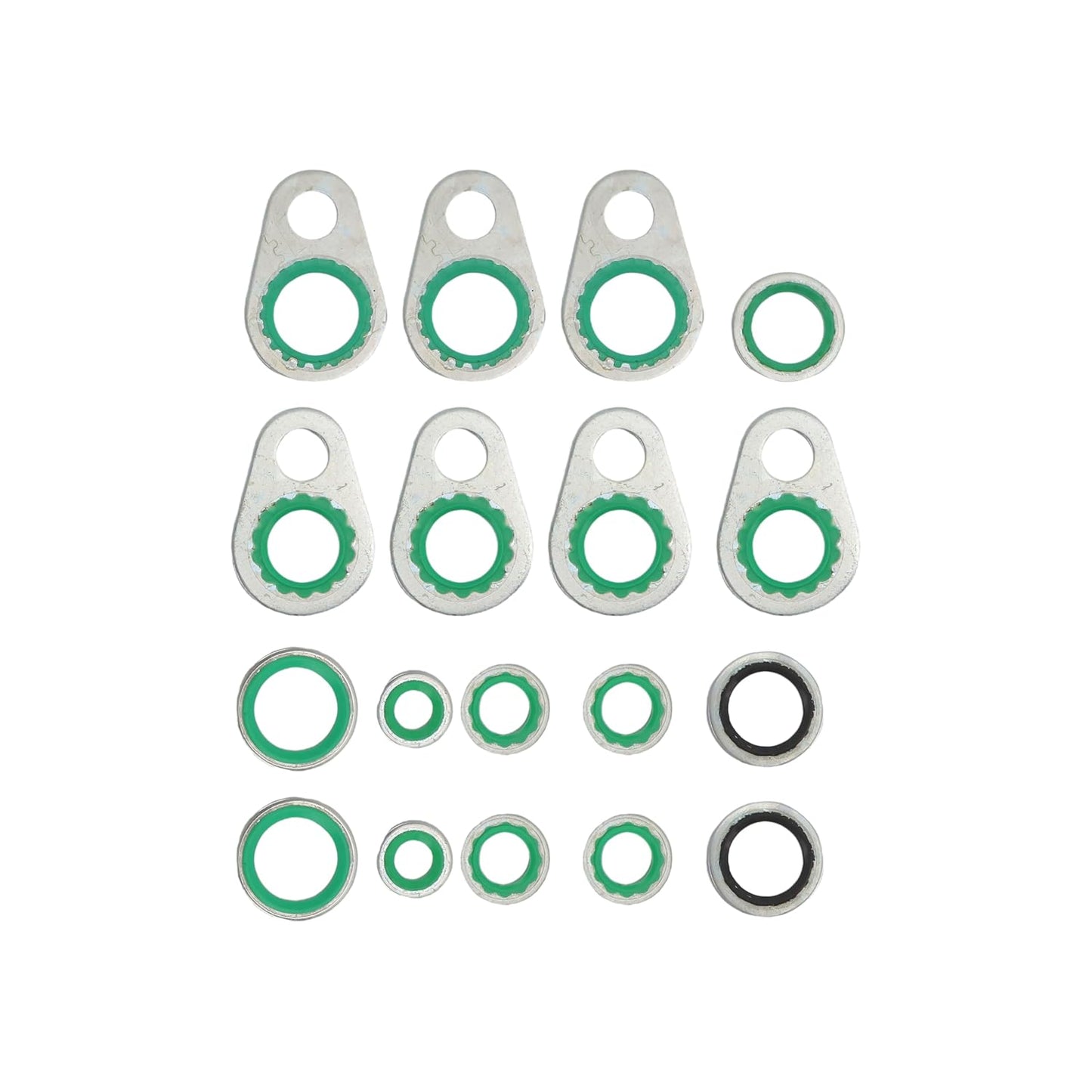 A/C System O-Ring and Gasket Seal Kit Fit for Ford F-150 14-09, F-250 09, F-250 Super Duty 19-12, 09, F-350 16-11, F-350 Super Duty 19-11, Replacement for MT2727 OR134 RS2727 26851