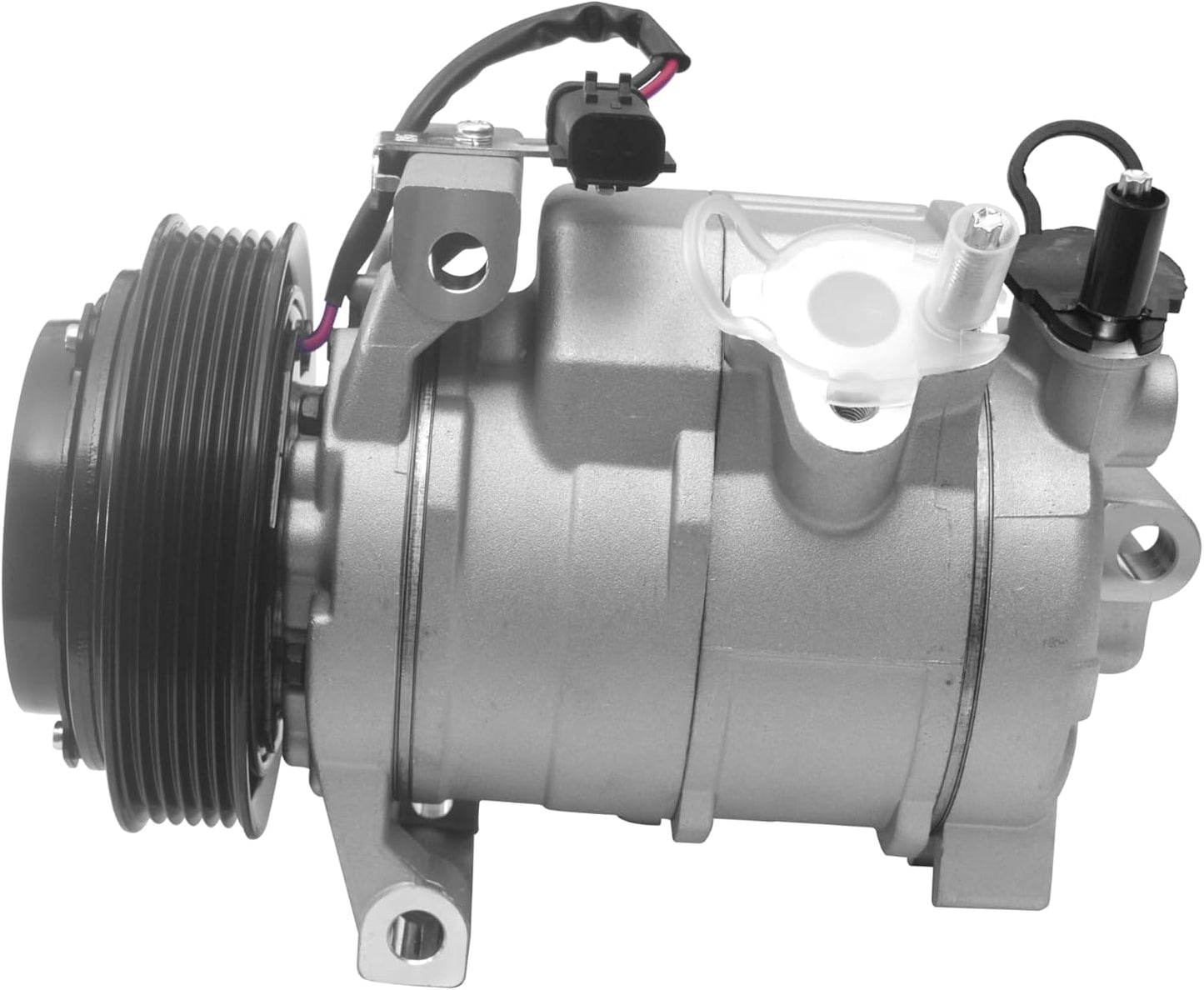 AC Compressor with Clutch Compatible with Jeep Grand Cherokee 2011-2021 & Dodge Charger 2011-2013, Durango 2011-2015, Challenger & Chrysler 300 - V8 Engine Only