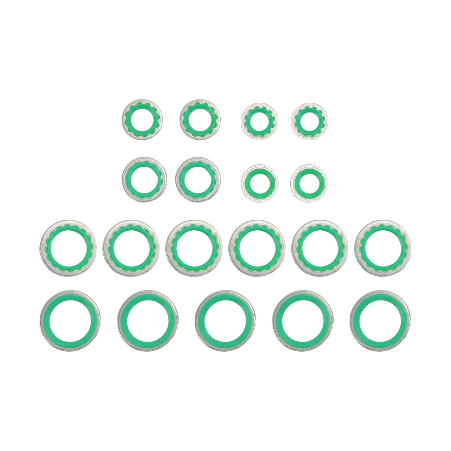 A/C System O-Ring and Gasket Seal Kit Fit for Ram 1500 21-13, 1500 Classic 21-19, 2500 19-13, 3500 19-13, 4500 19-13, 5500 19-13, Replacement for 1321383 26844 MT2712 RS2712