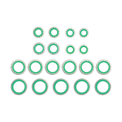 A/C System O-Ring and Gasket Seal Kit Fit for Ram 1500 21-13, 1500 Classic 21-19, 2500 19-13, 3500 19-13, 4500 19-13, 5500 19-13, Replacement for 1321383 26844 MT2712 RS2712