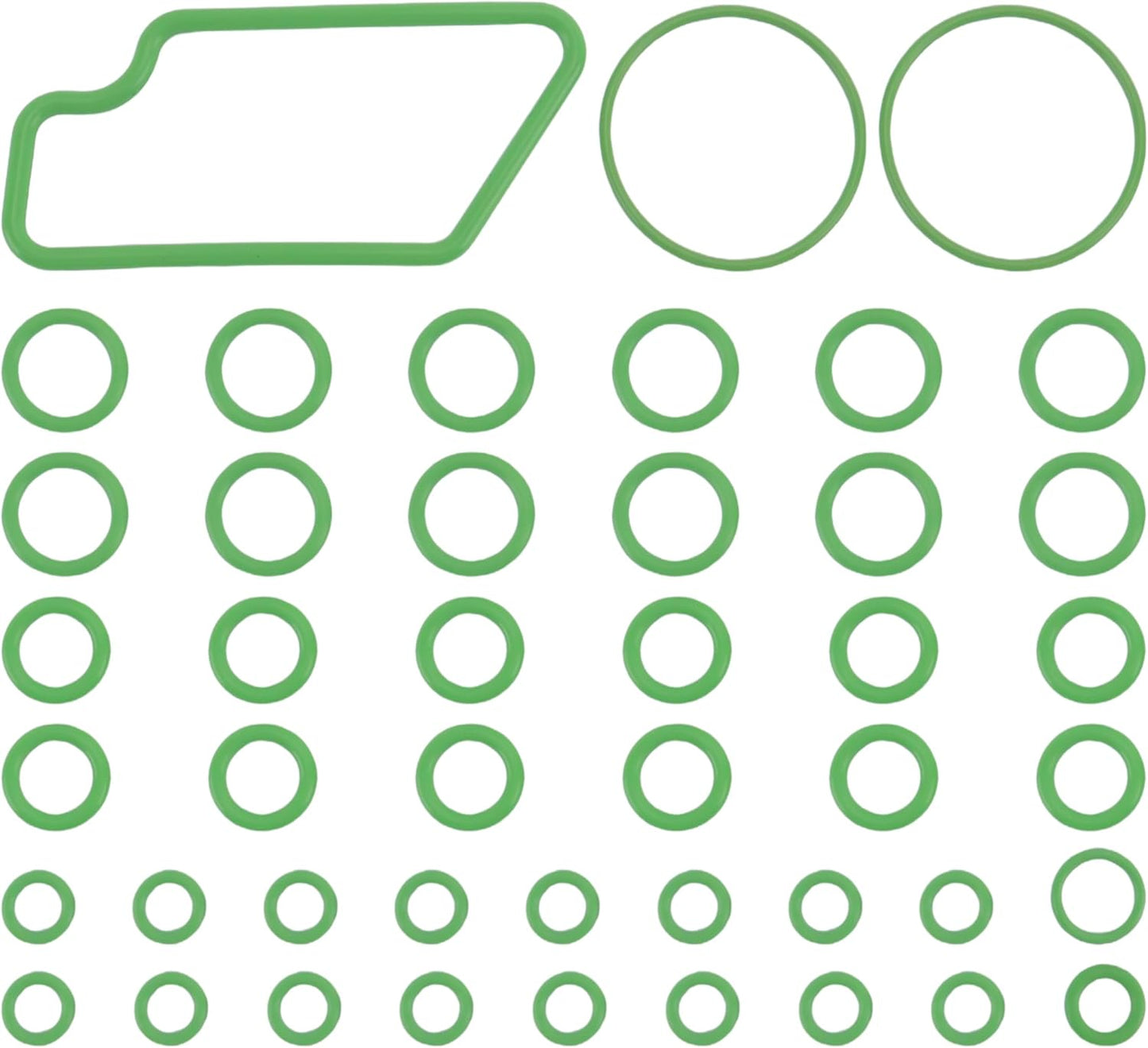 A/C System O-Ring and Gasket Seal Kit Fit for Lexus CT200h 17-11, ES300 03-99, ES300h 19-13, ES330 06-04, Replacement for 602584 MT2584 1321347 TEM801840 26816 801840 RS 2584