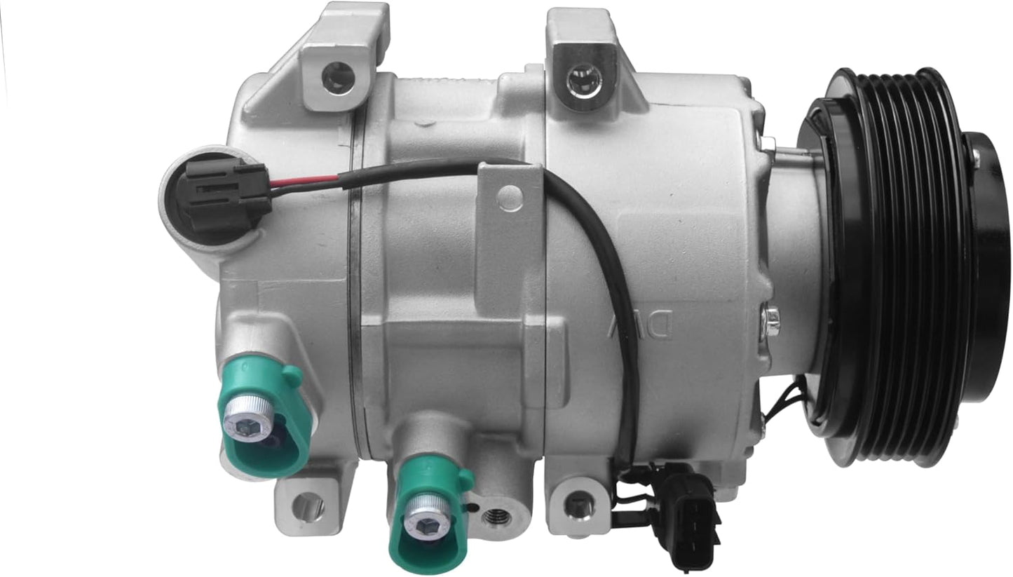 AC Compressor with Clutch Compatible with Hyundai Tucson 2010-2013, Tucson 2014-2015 L4 2.4L & Kia Sportage 2011-2016