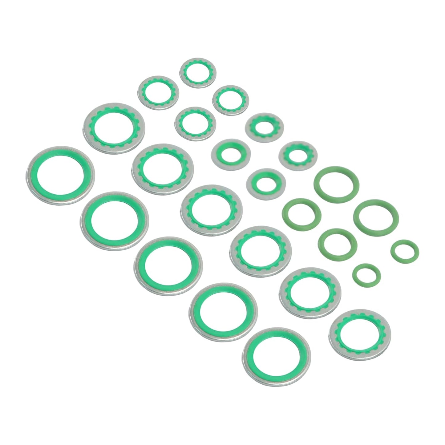 A/C System O-Ring and Gasket Seal Kit Fit for Ram 1500 21-13, 1500 Classic 21-19, 2500 19-13, 3500 19-13, 4500 19-13, 5500 19-13, Replacement for 1321383 26844 MT2712 RS2712