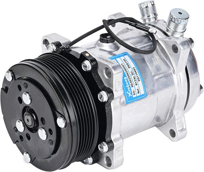 Micah Motors A/C Compressor 6PK Clutch for Sanden 508 6PK Style Universal