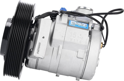 Micah Motors A/C Compressor Compatible with Freightliner Cascadia 12.8L, 14.8L, 15.6L