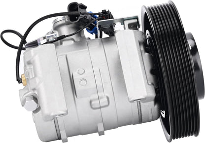 Micah Motors A/C Compressor Compatible with Freightliner Cascadia 12.8L, 14.8L, 15.6L