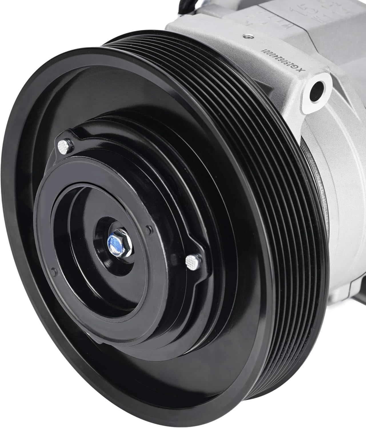 Micah Motors A/C Compressor Compatible with Freightliner Cascadia 12.8L, 14.8L, 15.6L